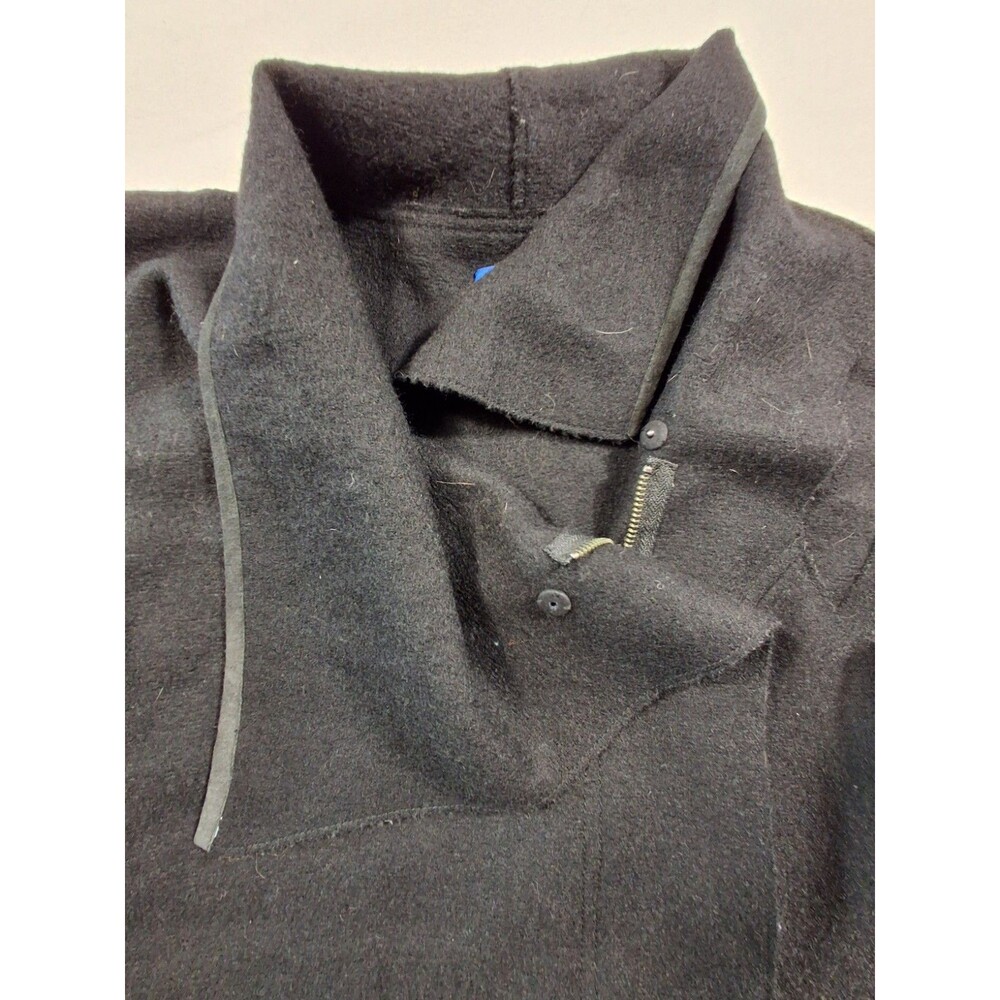 Pendleton Women's Wool Vest Duster Black Sleeveless Coat Size M - Picture 5 of 14